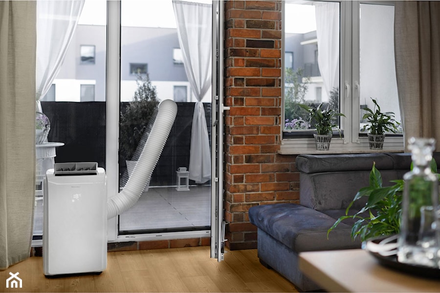 Klimatyzator przenośny Warmtec Senja KP26W - Salon, styl industrialny - zdjęcie od Warmtec Sp. z o.o.