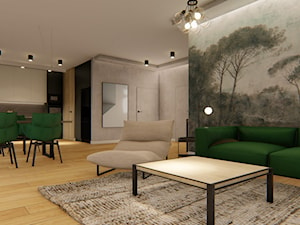 Salon domu Koral - zdjęcie od HouseCollection.pl - Gotowe projekty domów