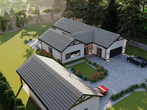 Dom Nevada - Domy, styl nowoczesny - zdjęcie od HouseCollection.pl - Gotowe projekty domów