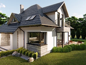 Dom nad Sanem - Domy - zdjęcie od HouseCollection.pl - Gotowe projekty domów