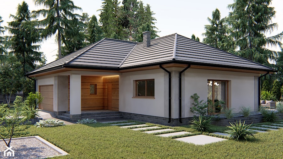 Projekt Domu Praga - Domy, styl nowoczesny - zdjęcie od HouseCollection.pl - Gotowe projekty domów