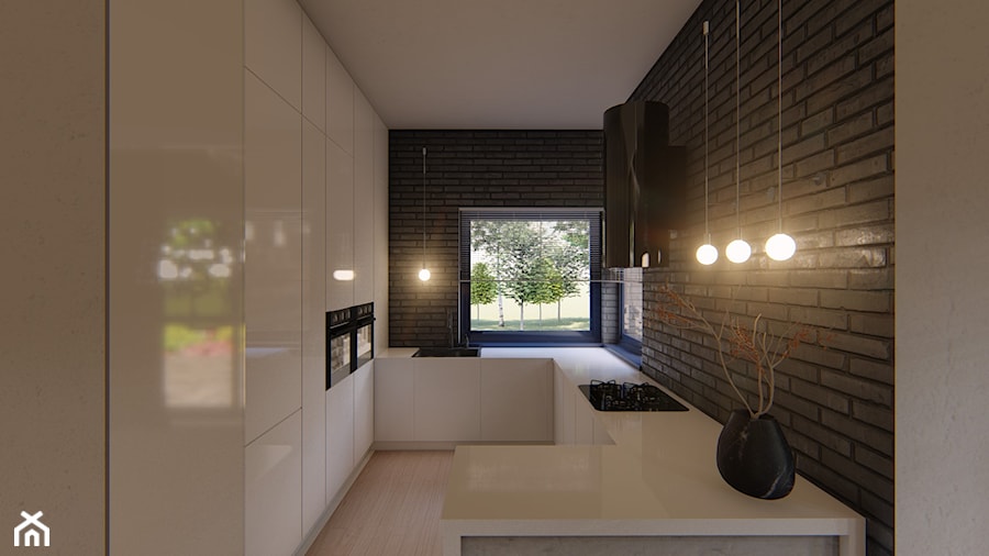 Dom Granda - Kuchnia, styl nowoczesny - zdjęcie od HouseCollection.pl - Gotowe projekty domów