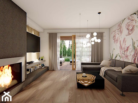 Aranżacje wnętrz - Salon: Dom w Nicei 2 (G2) - HouseCollection.pl - Gotowe projekty domów. Przeglądaj, dodawaj i zapisuj najlepsze zdjęcia, pomysły i inspiracje designerskie. W bazie mamy już prawie milion fotografii!