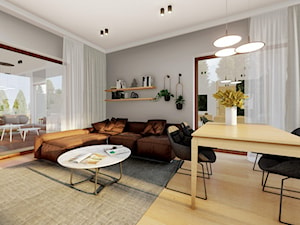 Lamego 2 - Salon - zdjęcie od HouseCollection.pl - Gotowe projekty domów