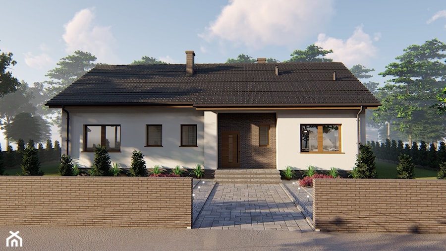 Dom Baryt - zdjęcie od HouseCollection.pl - Gotowe projekty domów