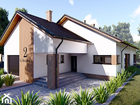 Aranżacje wnętrz - Domy: Dom Bursztyn 2 (G1) - HouseCollection.pl - Gotowe projekty domów. Przeglądaj, dodawaj i zapisuj najlepsze zdjęcia, pomysły i inspiracje designerskie. W bazie mamy już prawie milion fotografii!