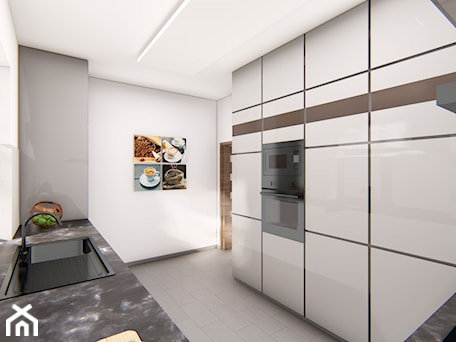 Aranżacje wnętrz - Kuchnia: Dom Piryt 3 - HouseCollection.pl - Gotowe projekty domów. Przeglądaj, dodawaj i zapisuj najlepsze zdjęcia, pomysły i inspiracje designerskie. W bazie mamy już prawie milion fotografii!