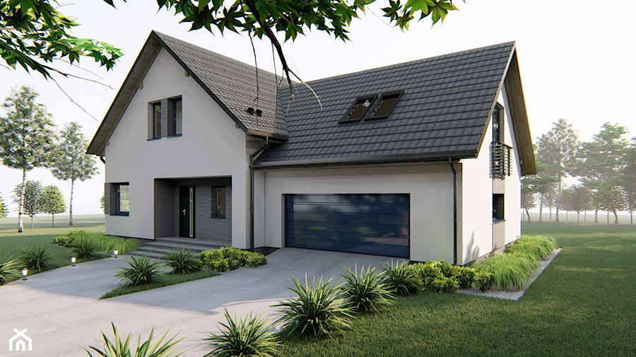 Dom Granda - Domy, styl tradycyjny - zdjęcie od HouseCollection.pl - Gotowe projekty domów