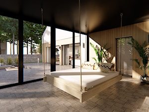 Dom Luizjana - Ogród, styl nowoczesny - zdjęcie od HouseCollection.pl - Gotowe projekty domów