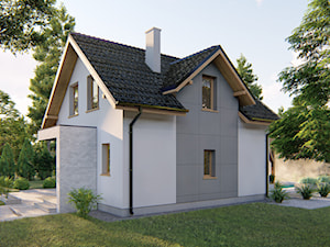 Dom Sepia - Domy, styl tradycyjny - zdjęcie od HouseCollection.pl - Gotowe projekty domów