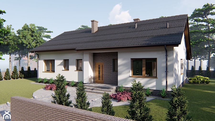 Dom Baryt - zdjęcie od HouseCollection.pl - Gotowe projekty domów