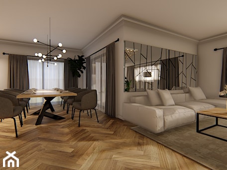 Aranżacje wnętrz - Salon: Dom Westerfod - HouseCollection.pl - Gotowe projekty domów. Przeglądaj, dodawaj i zapisuj najlepsze zdjęcia, pomysły i inspiracje designerskie. W bazie mamy już prawie milion fotografii!