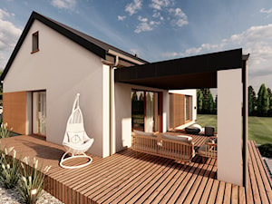 Lamego 2 - Taras - zdjęcie od HouseCollection.pl - Gotowe projekty domów