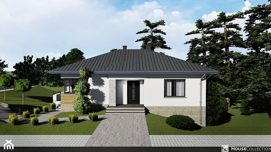 Dom Pompeje - Domy - zdjęcie od HouseCollection.pl - Gotowe projekty domów