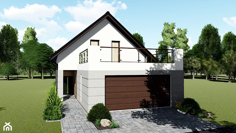 Dom Lagos - zdjęcie od HouseCollection.pl - Gotowe projekty domów