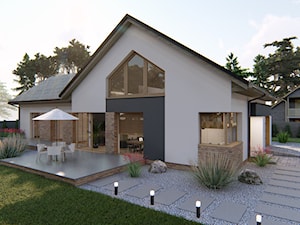 Dom Delia - Domy, styl nowoczesny - zdjęcie od HouseCollection.pl - Gotowe projekty domów