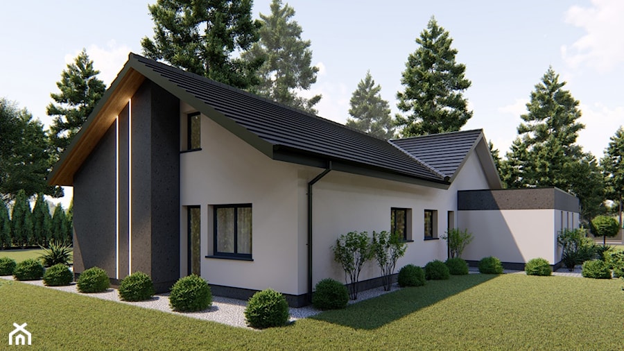 Elewacja - zdjęcie od HouseCollection.pl - Gotowe projekty domów