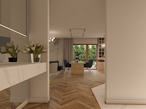Dom Praga - Salon - zdjęcie od HouseCollection.pl - Gotowe projekty domów