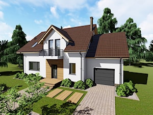 Dom nad Rodanem - zdjęcie od HouseCollection.pl - Gotowe projekty domów