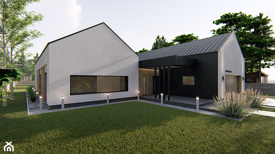 Dom Luizjana - Domy, styl nowoczesny - zdjęcie od HouseCollection.pl - Gotowe projekty domów
