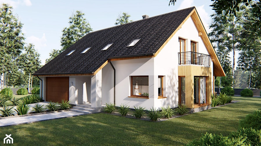 Dom nad Sawą - zdjęcie od HouseCollection.pl - Gotowe projekty domów