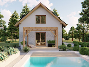 Dom Sepia - Domy, styl tradycyjny - zdjęcie od HouseCollection.pl - Gotowe projekty domów