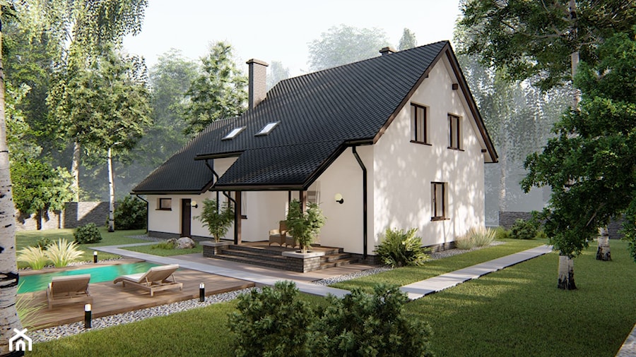 Dom Marabella - zdjęcie od HouseCollection.pl - Gotowe projekty domów
