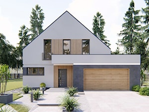 Dom Charlotte - Domy, styl nowoczesny - zdjęcie od HouseCollection.pl - Gotowe projekty domów