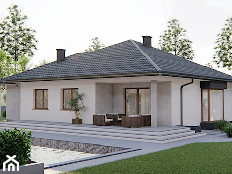 Aranżacje wnętrz - Taras: Dom Porto - HouseCollection.pl - Gotowe projekty domów. Przeglądaj, dodawaj i zapisuj najlepsze zdjęcia, pomysły i inspiracje designerskie. W bazie mamy już prawie milion fotografii!