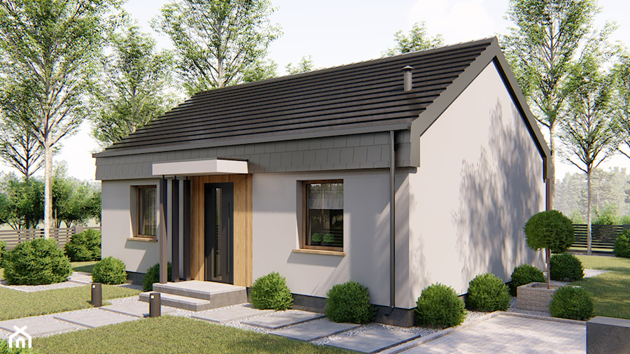 Dom Małomiasteczkowy 1 - Domy, styl tradycyjny - zdjęcie od HouseCollection.pl - Gotowe projekty domów