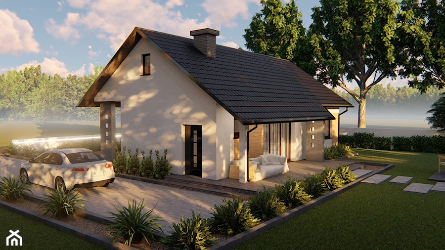 Dom Small Wood - zdjęcie od HouseCollection.pl - Gotowe projekty domów