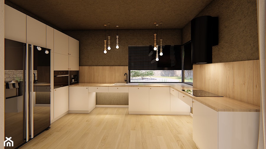 Dom Hamilton 2 - Kuchnia, styl nowoczesny - zdjęcie od HouseCollection.pl - Gotowe projekty domów