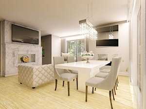 Dom Lugano 2 - Jadalnia - zdjęcie od HouseCollection.pl - Gotowe projekty domów