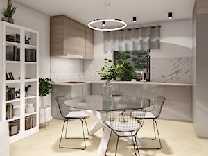 Dom Małomiasteczkowy 2 - Kuchnia, styl nowoczesny - zdjęcie od HouseCollection.pl - Gotowe projekty domów