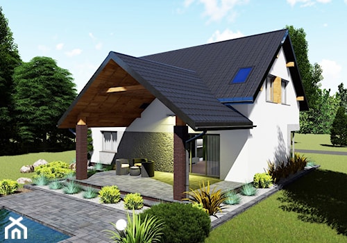 Dom nad Angarą - zdjęcie od HouseCollection.pl - Gotowe projekty domów