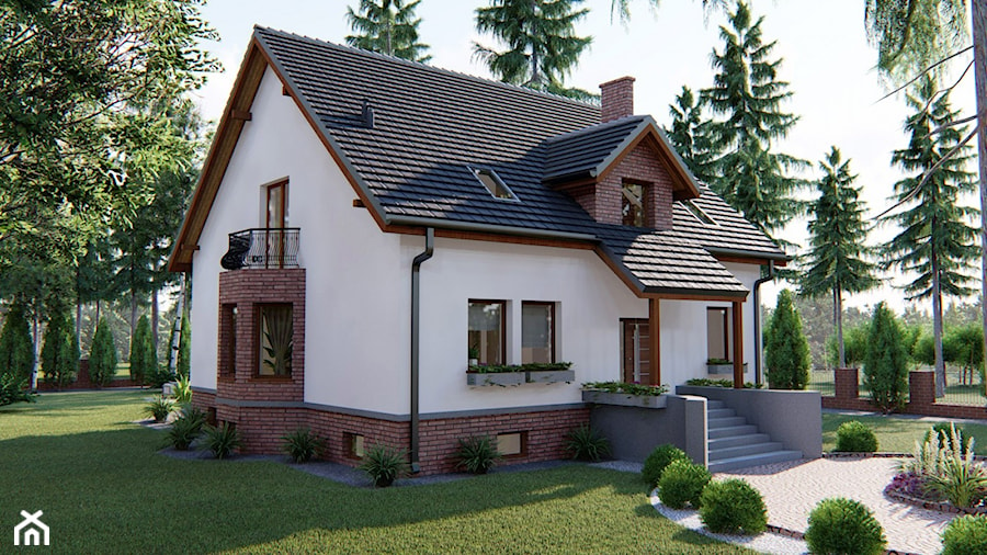 Dom Gordes - zdjęcie od HouseCollection.pl - Gotowe projekty domów