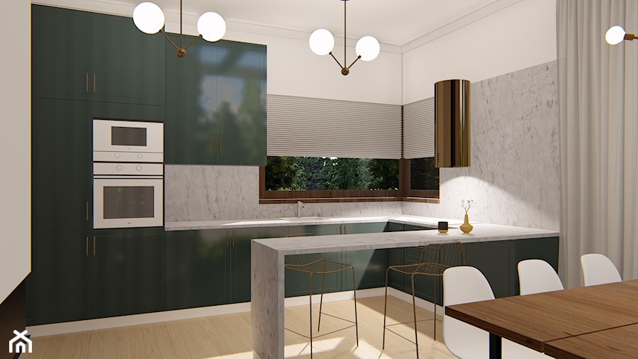 Dom Palermo - Kuchnia, styl nowoczesny - zdjęcie od HouseCollection.pl - Gotowe projekty domów