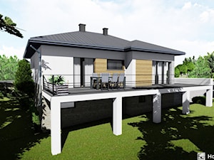 Dom Pompeje - Ogród - zdjęcie od HouseCollection.pl - Gotowe projekty domów