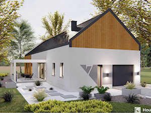 Dom Wasilla - Ogród - zdjęcie od HouseCollection.pl - Gotowe projekty domów