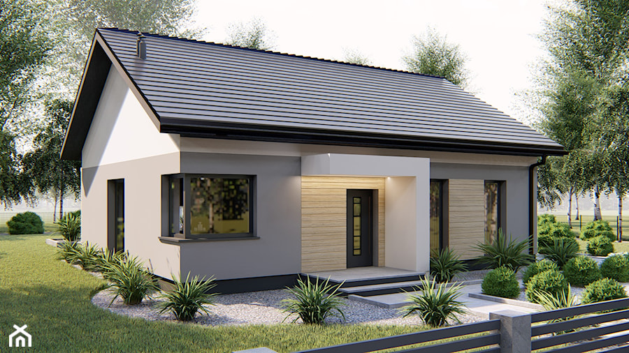 Dom Combe 3 - Domy, styl tradycyjny - zdjęcie od HouseCollection.pl - Gotowe projekty domów