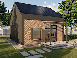Dom Małomiasteczkowy 4 - Domy, styl nowoczesny - zdjęcie od HouseCollection.pl - Gotowe projekty domów