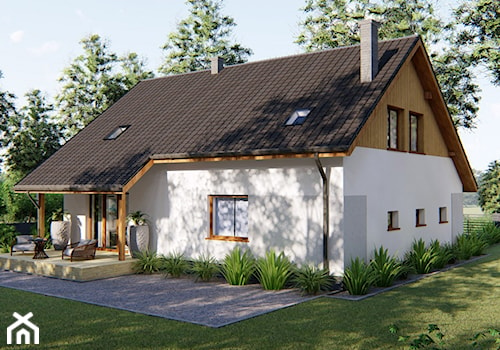 Dom nad Sawą - zdjęcie od HouseCollection.pl - Gotowe projekty domów