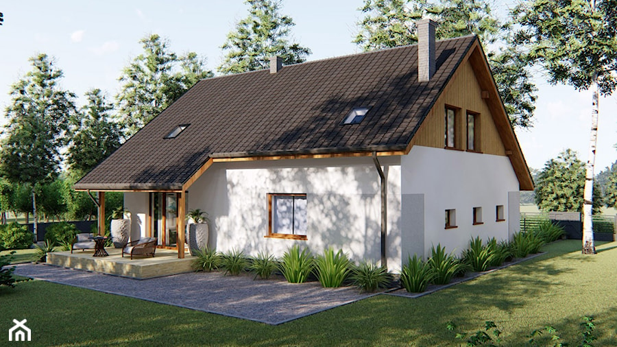 Dom nad Sawą - zdjęcie od HouseCollection.pl - Gotowe projekty domów