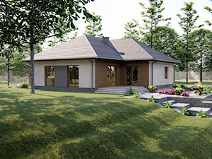 Dom Ametyst 3 - Ogród - zdjęcie od HouseCollection.pl - Gotowe projekty domów
