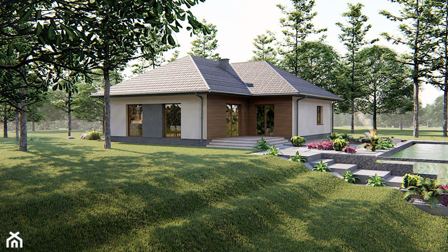 Dom Ametyst 3 - Ogród - zdjęcie od HouseCollection.pl - Gotowe projekty domów