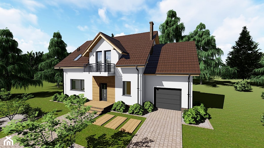 Dom nad Rodanem - zdjęcie od HouseCollection.pl - Gotowe projekty domów