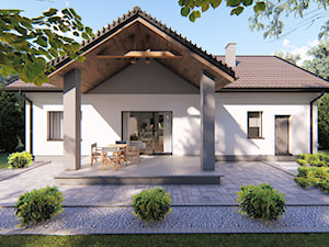 Dom Atlanta - Domy, styl tradycyjny - zdjęcie od HouseCollection.pl - Gotowe projekty domów