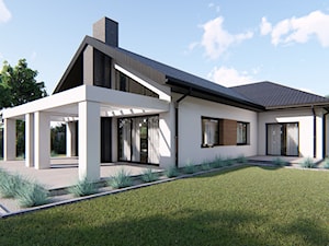 Dom Split 2 - Domy, styl nowoczesny - zdjęcie od HouseCollection.pl - Gotowe projekty domów