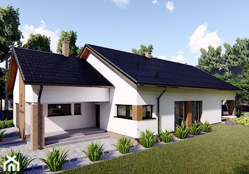 Dom Bursztyn 2 (G1) - zdjęcie od HouseCollection.pl - Gotowe projekty domów