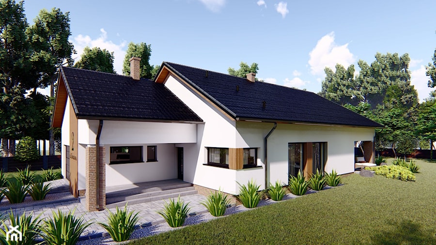 Dom Bursztyn 2 (G1) - zdjęcie od HouseCollection.pl - Gotowe projekty domów